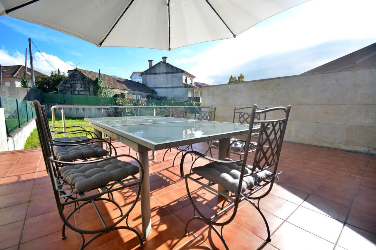 Adosado Con Piscina En Pontevedra Villa Esterno foto